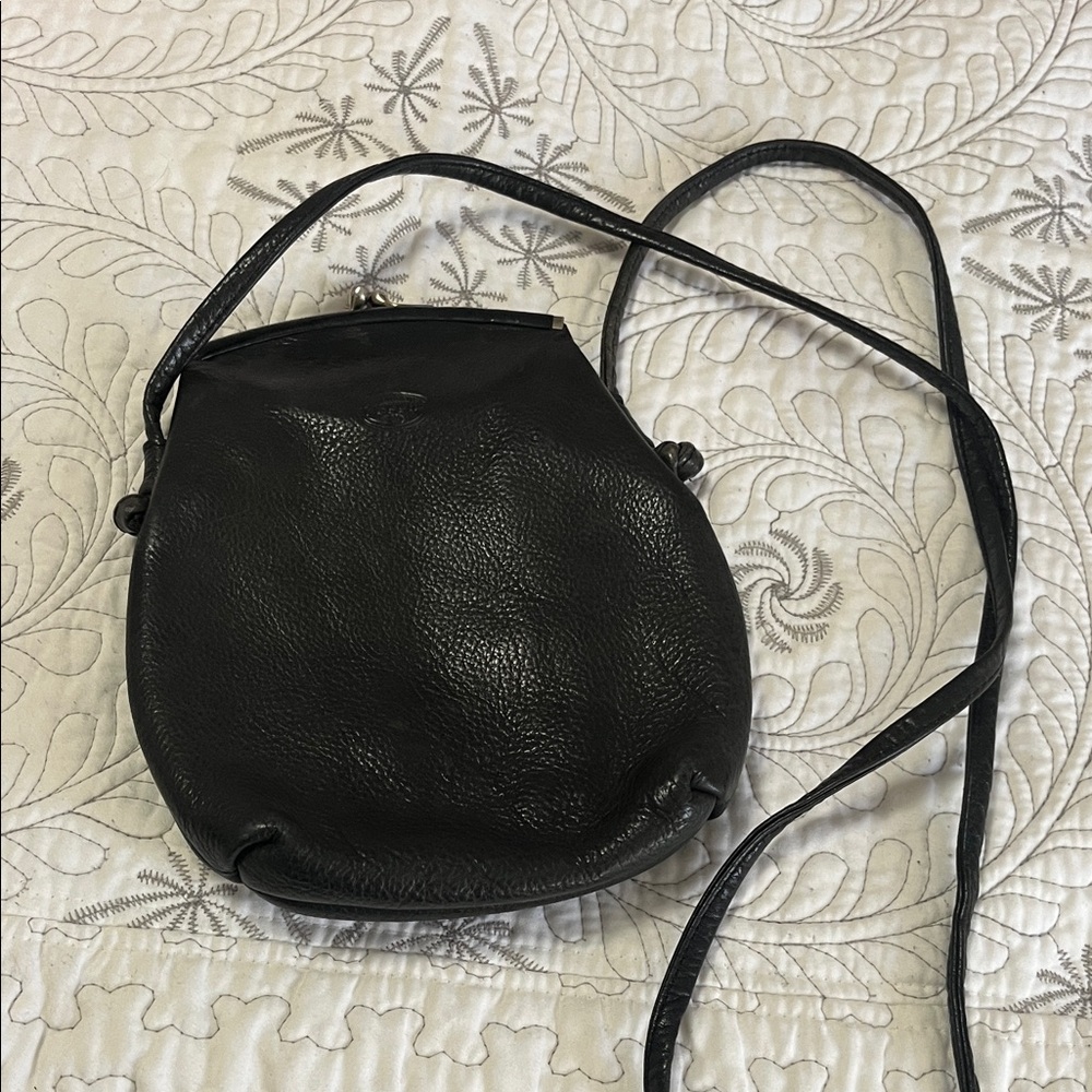 Elegant Black Leather Women's Bag Fossil brand
